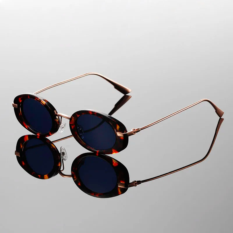 Vienna Oval Frame Sunglasses