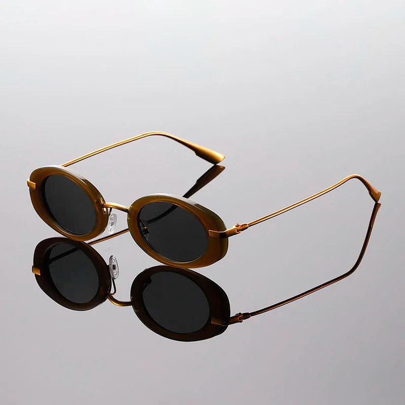 Vienna Oval Frame Sunglasses