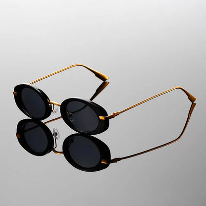 Vienna Oval Frame Sunglasses