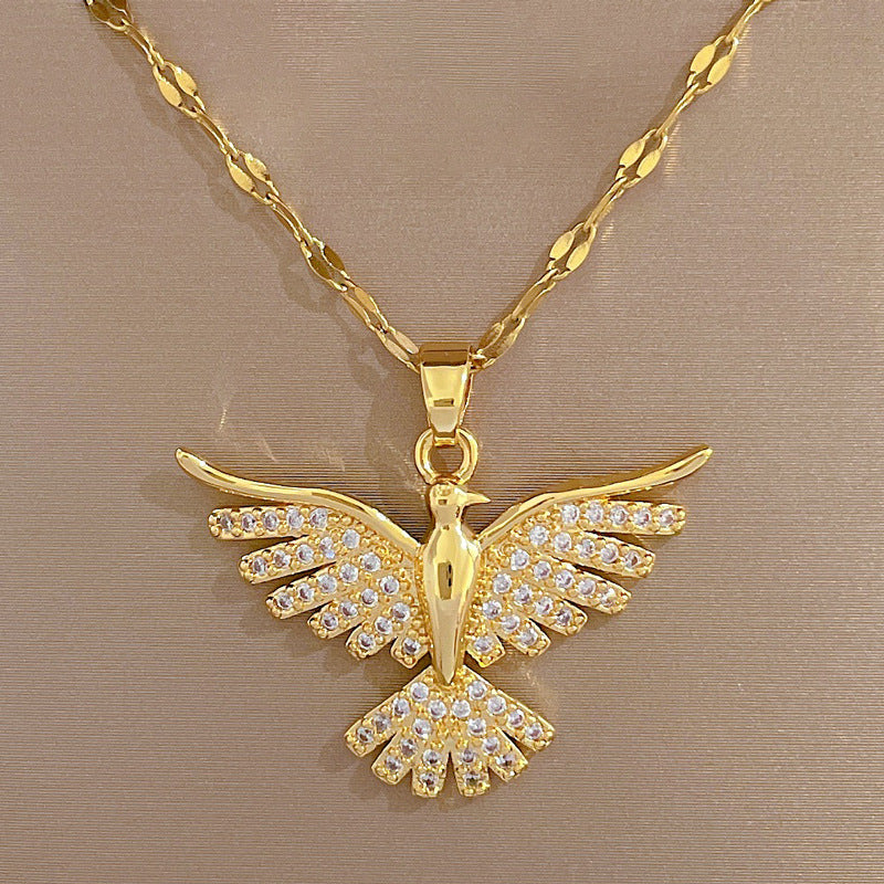 Rising Phoenix Pendant - From Flames to Freedom