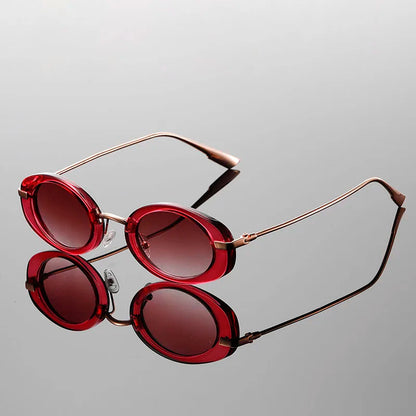 Vienna Oval Frame Sunglasses