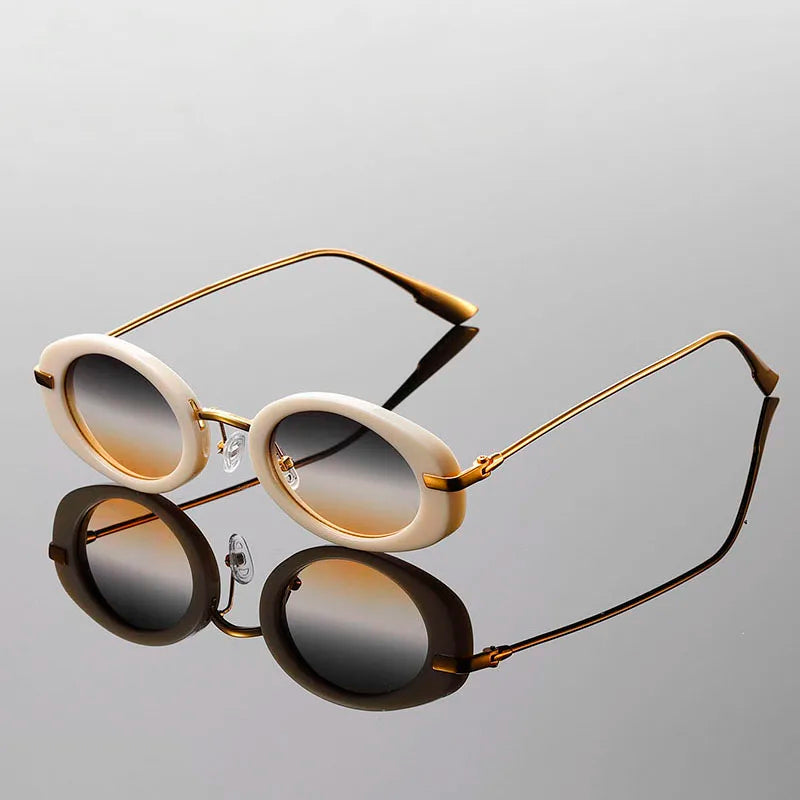 Vienna Oval Frame Sunglasses