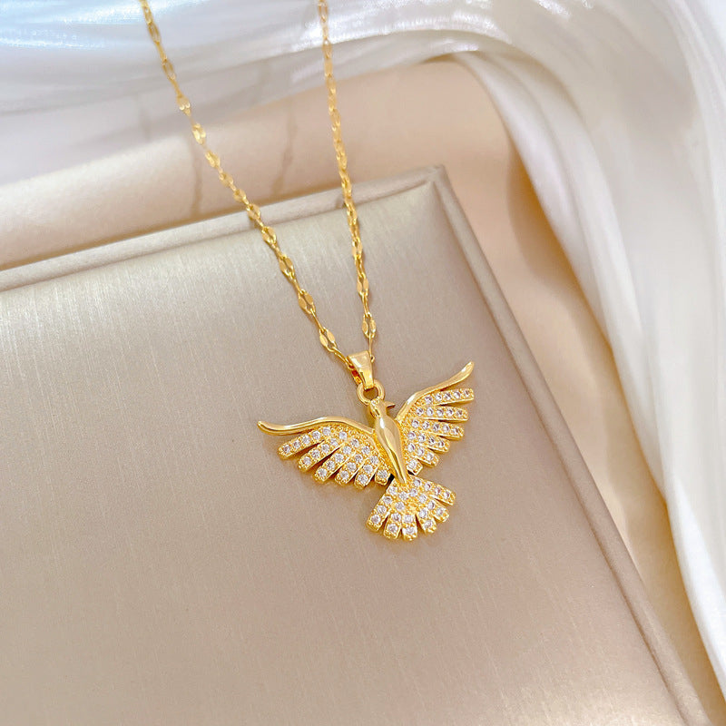 Rising Phoenix Pendant - From Flames to Freedom